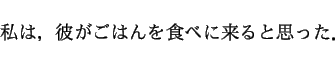 \begin{displaymath}\ \ \ \ \ \ \ ϡबϤ򿩤٤Ȼפä
\end{displaymath}