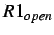$R1_{open}$