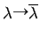 $\lambda$B
