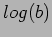 $\displaystyle log(b)$