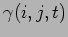 $ \gamma(i,j,t)$