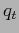 $ q_t$