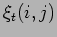 $\displaystyle \xi_t(i,j)$