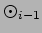 \(\odot_{i-1}\)