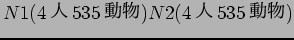 $N1(4$B?M(B 535$BF0J*(B) N2(4$B?M(B 535$BF0J*(B)$