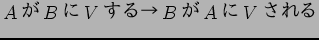 $A$B$,(BB$B$K(BV$B$9$k