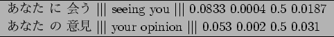 \begin{figure}\centering
\begin{tabular}{l}
\hline
$B$