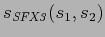 $ s_{\mathit{SFX3}}( s_1, s_2 ) $