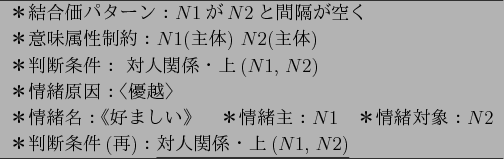 \begin{figure}\centering
\begin{tabular}{l} \hline
$B!v7k9g2A%Q%?!<%s!'(B$N$1$B$,(B$N$2..
...line{$B%D%_%=%X%(%j%-%/!#%r%;(B$N$1, $N$2)}\\
\hline
\end{tabular}\vspace{0mm}\end{figure}