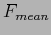 $\displaystyle F_{mean} \times (1-Pen)$