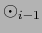 $ \odot_{i-1}$