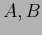 $ A,B$