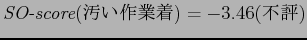 $\mbox{\it {SO-score}}($B1x$$:n6HCe(B) = -3.46($BITI>(B)$