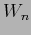 $\displaystyle W_{n}$