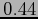$0.44$