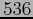 $536$