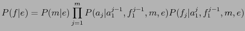 $\epsilon(=\epsilon(m\vert l))$