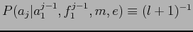 $t(f_{j}\vert e_{a_{j}})$