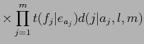 $\displaystyle \sum_{a_{1}=0}^{l}$B!D(B\sum_{a_{m}=0}^{l}\bordermatrix{$