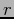 $\displaystyle \left\{
\begin{array}{ll}
1 & (c>r)\\
e^{1- \frac{r}{c}} & (c\leq r) \\
\end{array} \right.$