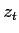 $z_{t}$
