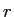 $\displaystyle \left\{
\begin{array}{ll}
1 & (c>r)\\
e^{1- \frac{r}{c}} & (c\leq r) \\
\end{array} \right.$