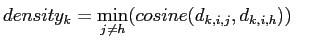 $\displaystyle i = 1, \cdots, C_k j,h = 1, \cdots, \vert c_k,i\vert$