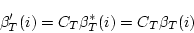 \begin{displaymath}
\beta'_T(i) = C_T\beta^*_T(i) = C_T\beta_T(i)
\end{displaymath}