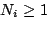 \begin{eqnarray*}
$BE,9gJ87?0UL#@52rN((B P1 & = & \frac{1}{M} \sum^{M}_{i=1} \frac{n_{i}}{N_{i}}
\end{eqnarray*}