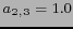 $ a_{2,3}=1.0$