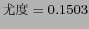 $ $BL`EY(B=0.1503$